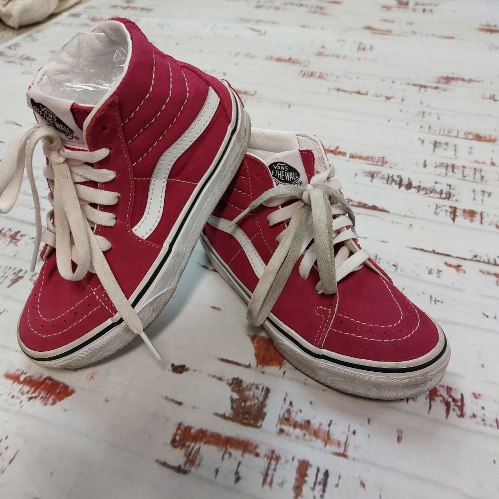 Vans high top sneakers